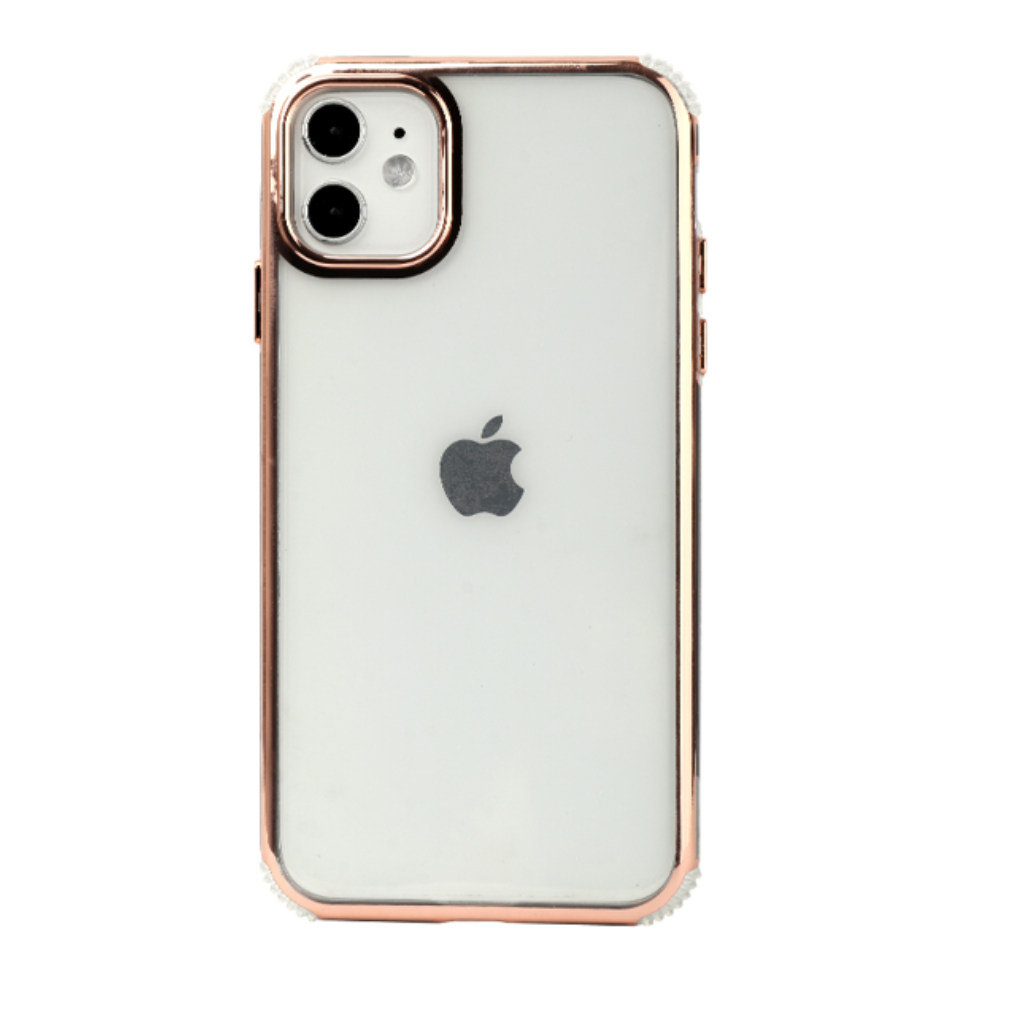 CLEAR-13 IPHONE 12 ROSA