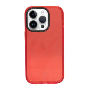 CLEAR-15 IPHONE 14 ROJO