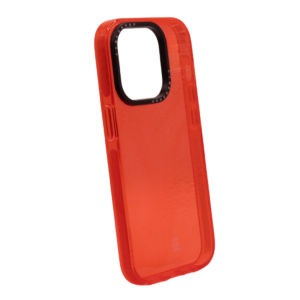 CLEAR-15 IPHONE 14 ROJO