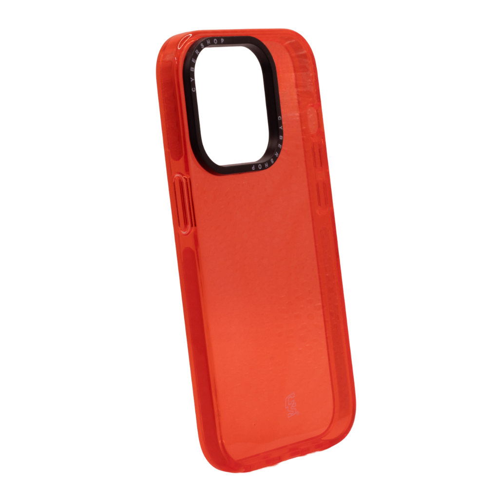 CLEAR-15 IPHONE 13 ROJO