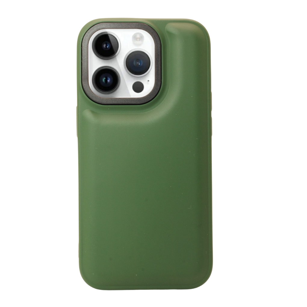 COLCHON-PIEL IPHONE 14 PRO MAX VERDE