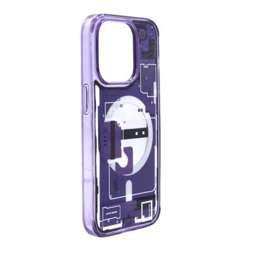 LINEAS-MAGSAFE IPHONE 11 MORADO - Imagen 2