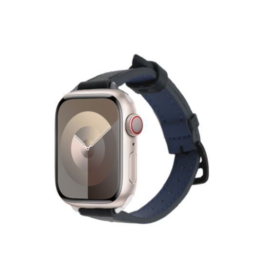 CORREA PIEL AZUL APPLE-WATCH 38/40/41 - Imagen 1