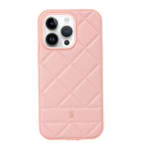 PIEL-ROMBO IPHONE 14 PRO MAX ROSA