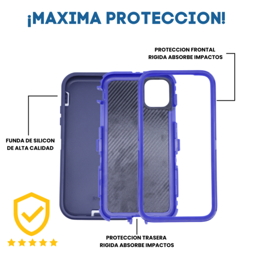 SURVIVOR-11 IPHONE 13 PRO AZUL - Imagen 3