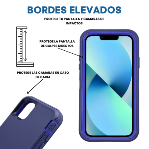 SURVIVOR-11 IPHONE 11 6.1 AZUL - Imagen 4