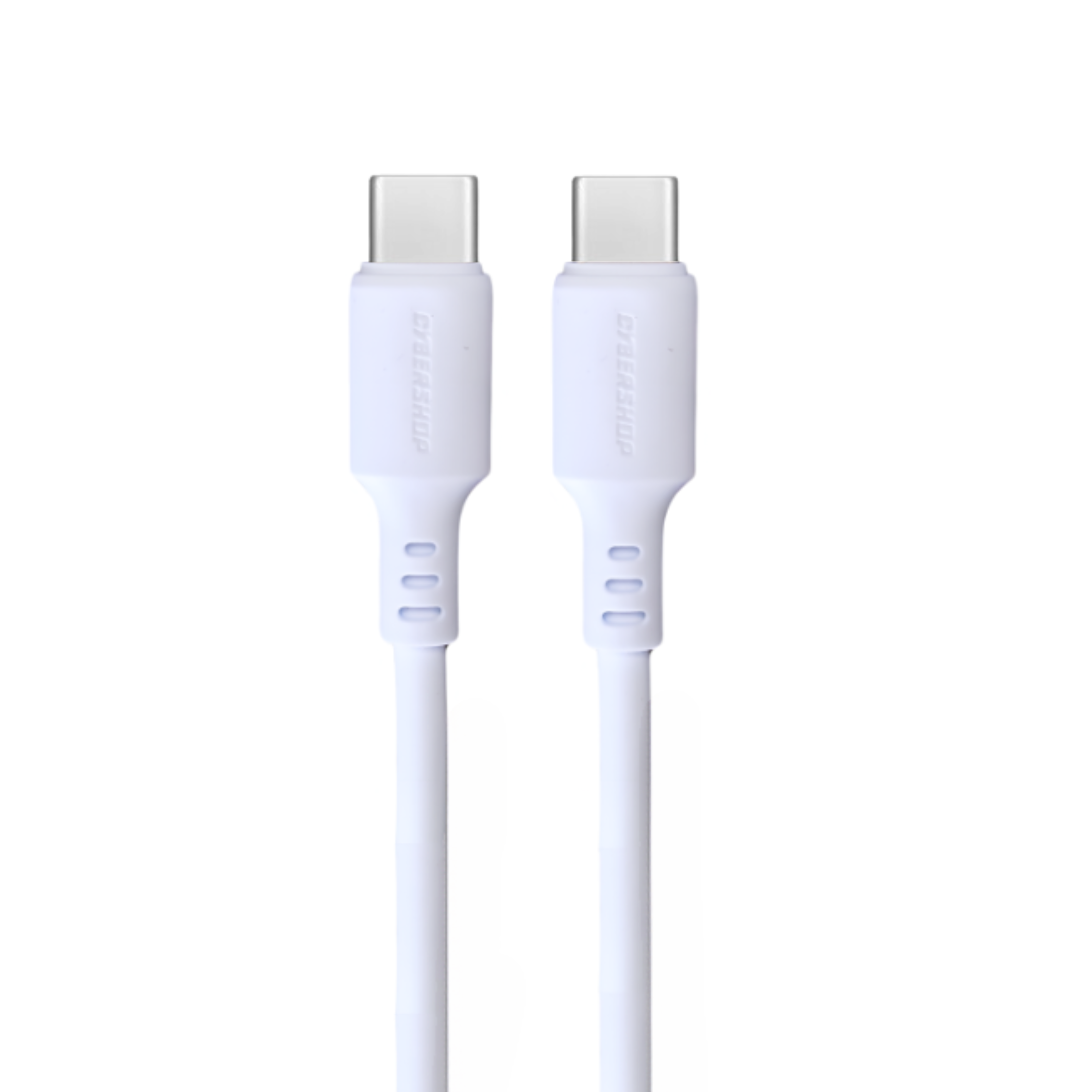 CABLE 2M CS TYPE-C BLANCO 2.1A