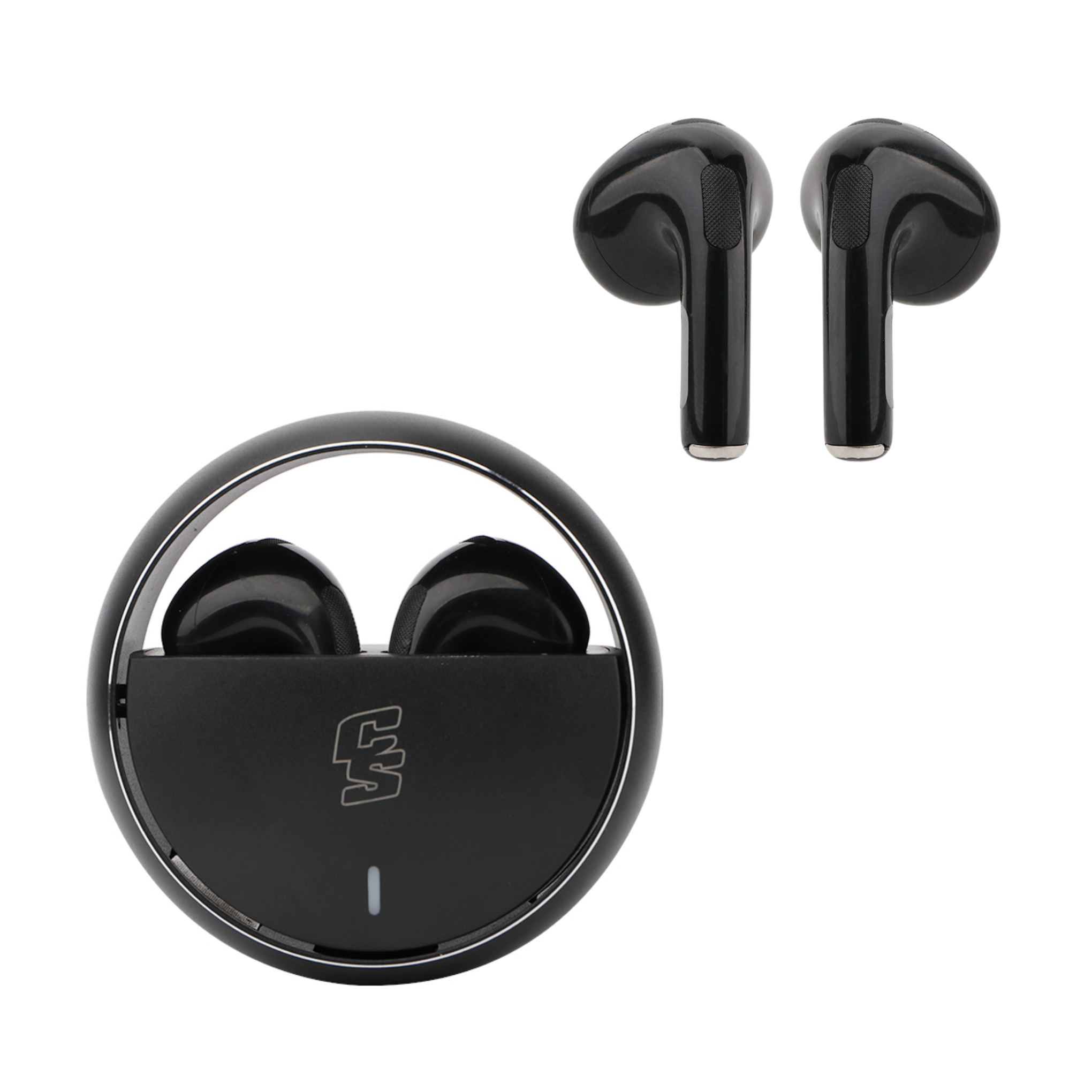 AUDIFONOS CYBERSHOP INPOD2 NEGRO PLANET DESIGN