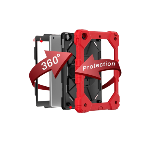 FUNDA TABLET SURVIVOR-3 IPAD 10.2 ROJO - Imagen 3