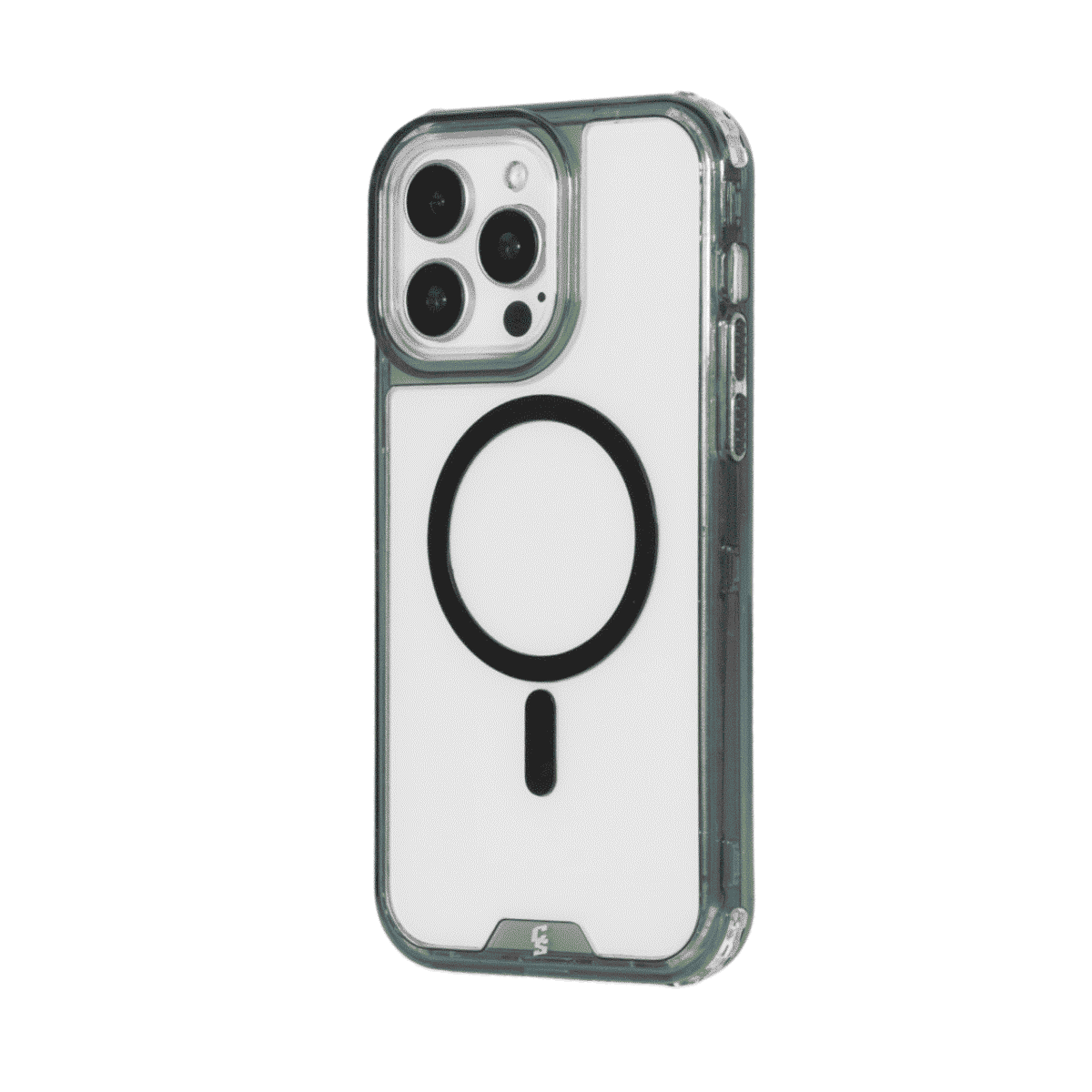 FUNDA MAGSAFE 3IN1 TRANSPARENTE NEGRO IPHONE 15 PRO - Imagen 2