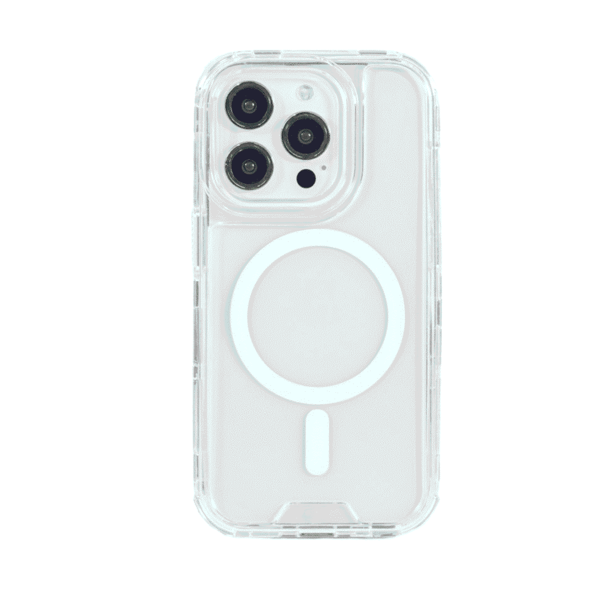 FUNDA MAGSAFE 3IN1 TRANSPARENTE IPHONE 14 PRO MAX