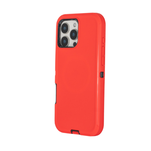 FUNDA ADVENTURE MAGSAFGFE IPHONE 16 PRO MAX ROJO - Imagen 3