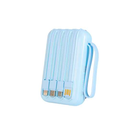 BATERIAL PORTATIL 10,000 CYBERSHOP BELLUM AZUL - Imagen 2